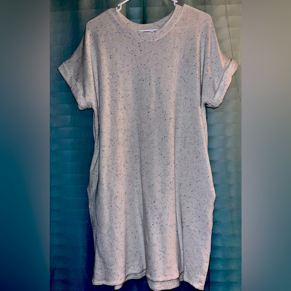 CHERISH white colorful dress